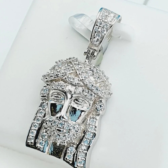 "925 Sterling Silver Cubic Zirconia Pendant, U19254760 - Picture 10 of 12